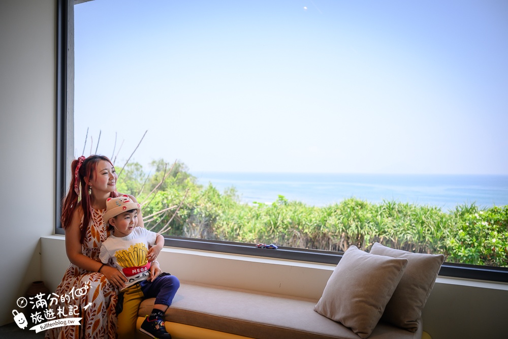 宜蘭【等日初】壯圍最新海景第一排景觀咖啡館.眺望龜山島.步行一分鐘即達海灘!