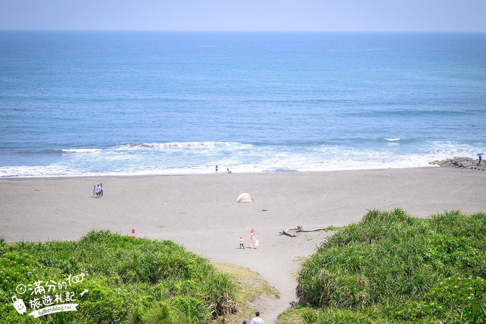 宜蘭【等日初】壯圍最新海景第一排景觀咖啡館.眺望龜山島.步行一分鐘即達海灘!