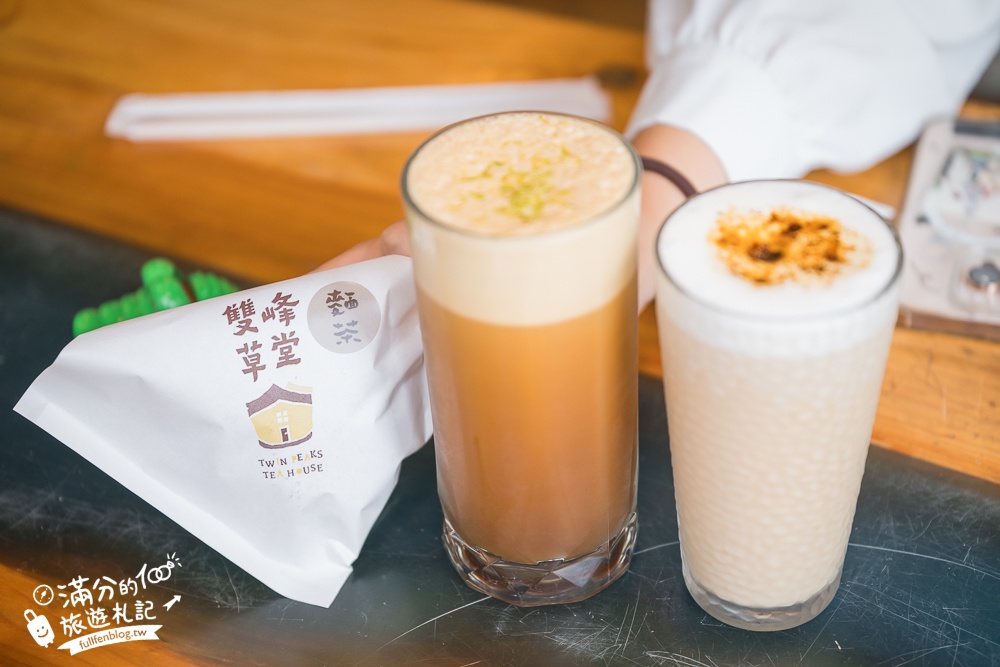 苗栗【雙峰草堂】隱身山林間的銅鑼燒玻璃茶屋.職人手作銅鑼燒,還能欣賞油桐花!