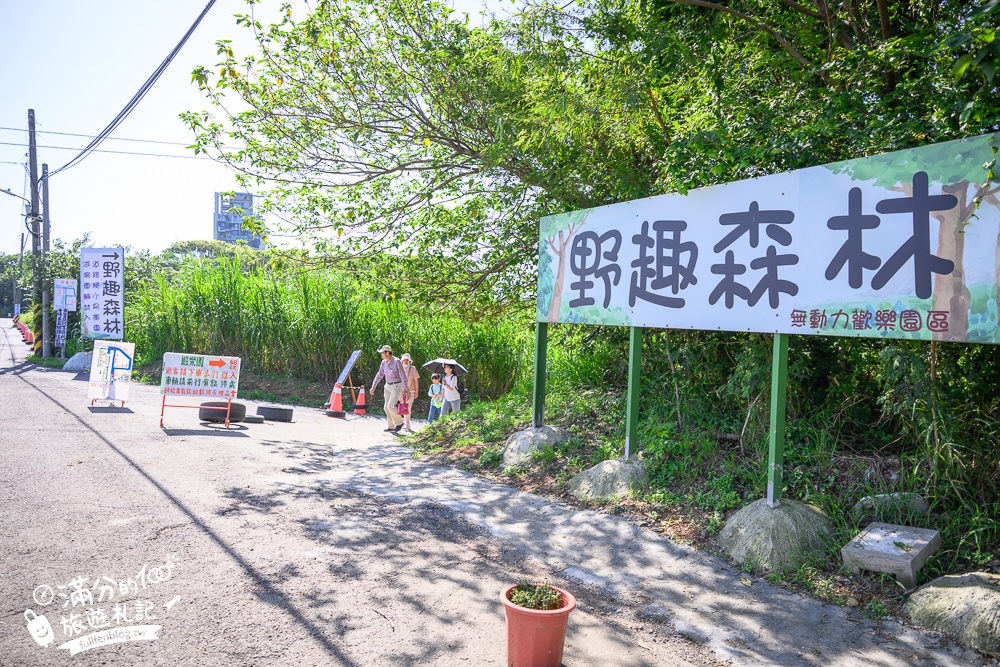 桃園【野趣森林】全台最強不插電迪士尼！400種無動力設施.水陸空一票玩到底只要250元