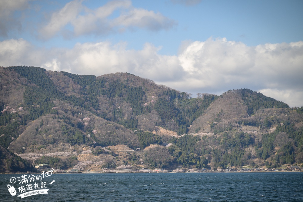 【2026海津大崎櫻花季】日本櫻花名勝100選,滋賀琵琶湖綿延四公里的湖岸櫻花,搭郵輪賞櫻花超特別!