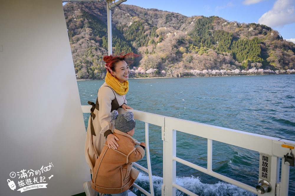 【2026海津大崎櫻花季】日本櫻花名勝100選,滋賀琵琶湖綿延四公里的湖岸櫻花,搭郵輪賞櫻花超特別!