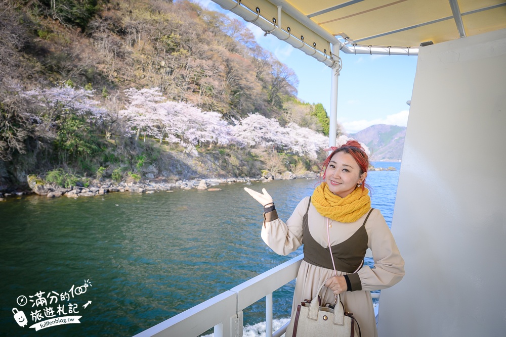 【2026海津大崎櫻花季】日本櫻花名勝100選,滋賀琵琶湖綿延四公里的湖岸櫻花,搭郵輪賞櫻花超特別!