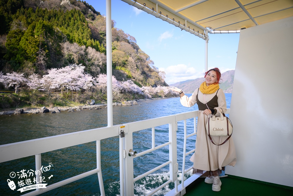 【2026海津大崎櫻花季】日本櫻花名勝100選,滋賀琵琶湖綿延四公里的湖岸櫻花,搭郵輪賞櫻花超特別!