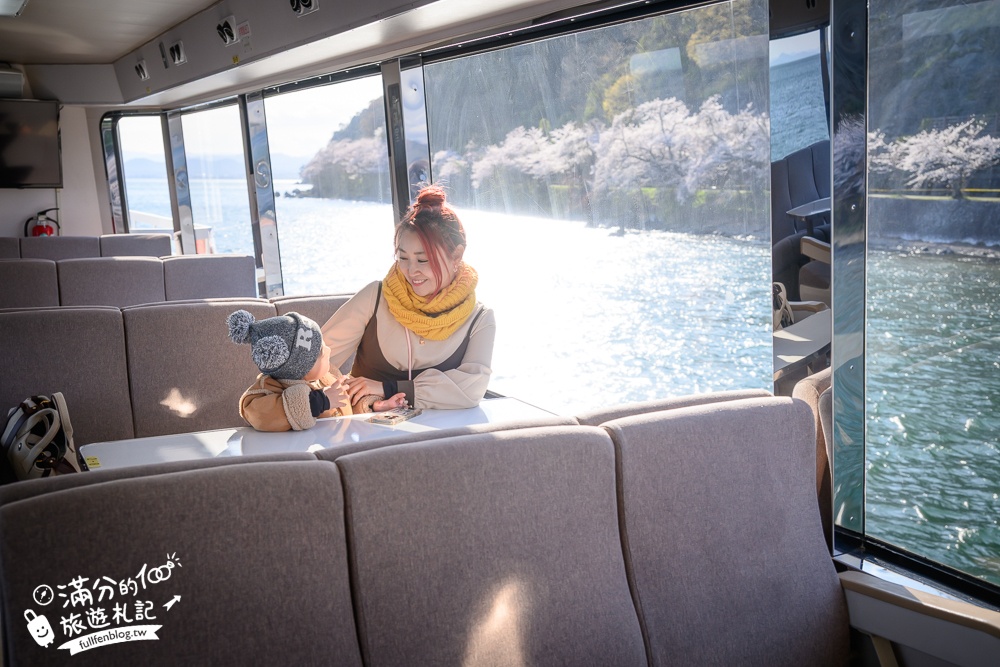 【2026海津大崎櫻花季】日本櫻花名勝100選,滋賀琵琶湖綿延四公里的湖岸櫻花,搭郵輪賞櫻花超特別!