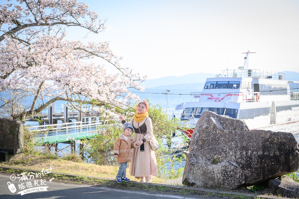 【2026海津大崎櫻花季】日本櫻花名勝100選,滋賀琵琶湖綿延四公里的湖岸櫻花,搭郵輪賞櫻花超特別!
