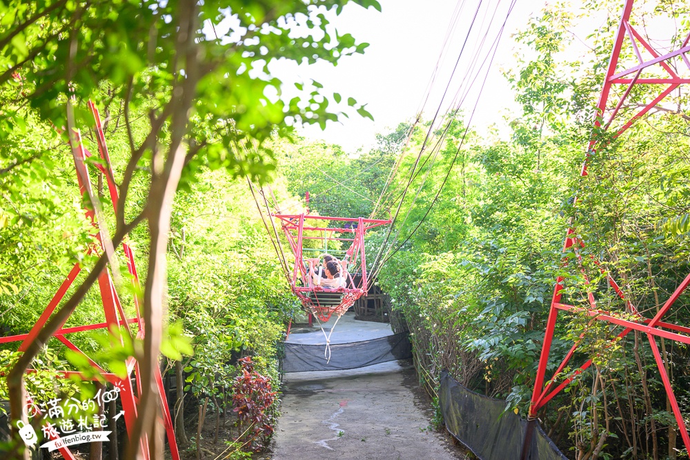 桃園【野趣森林】全台最強不插電迪士尼！400種無動力設施.水陸空一票玩到底只要250元