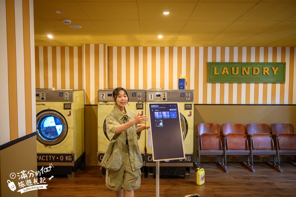 台中【奶油飯店】台中伴手禮推薦.飯店主題的沉浸式甜點空間,奶油餅乾免費吃.玩拍美國風攝影棚!