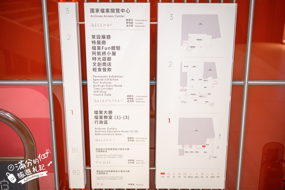 新北【國家檔案館】林口免門票室內景點,必拍巨大歷史金球.搭乘時光列車.漫步森林步道,還有兒童遊戲區!