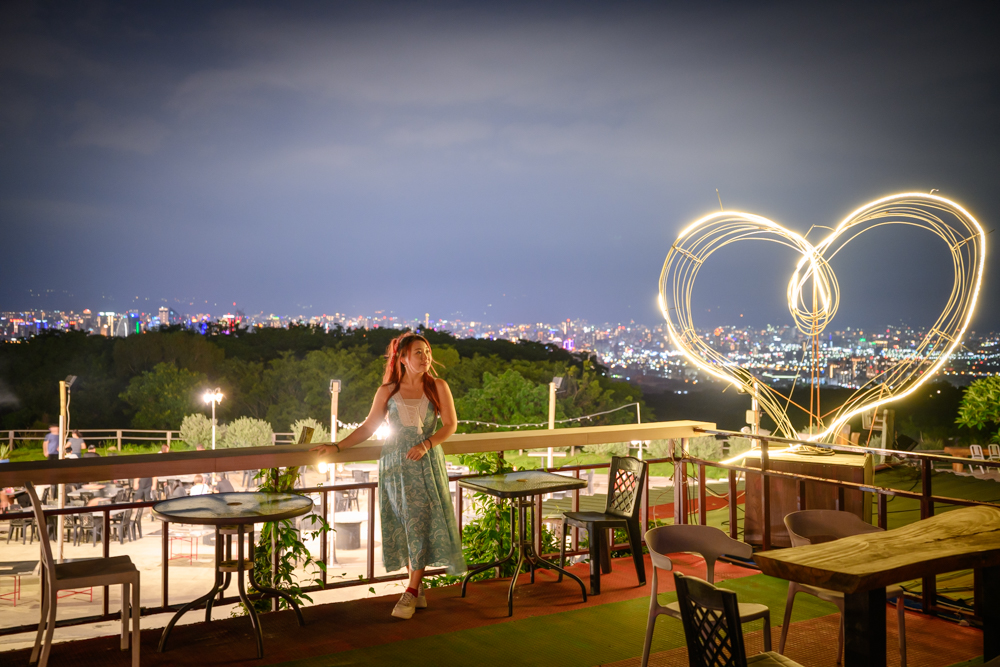 台中【望高莊園】180度超廣角百萬夜景餐廳.熱炒.火鍋.泡腳.下午茶一次滿足! @滿分的旅遊札記