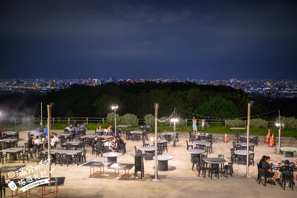 台中【望高莊園】180度超廣角百萬夜景餐廳.熱炒.火鍋.泡腳.下午茶一次滿足!