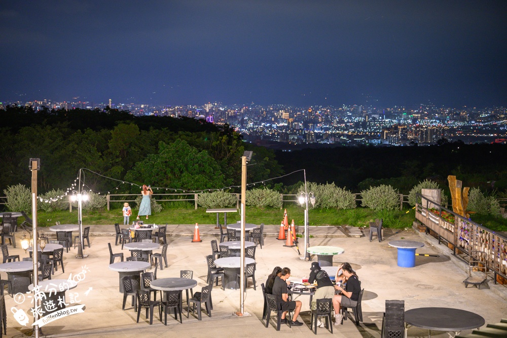 台中【望高莊園】180度超廣角百萬夜景餐廳.熱炒.火鍋.泡腳.下午茶一次滿足!