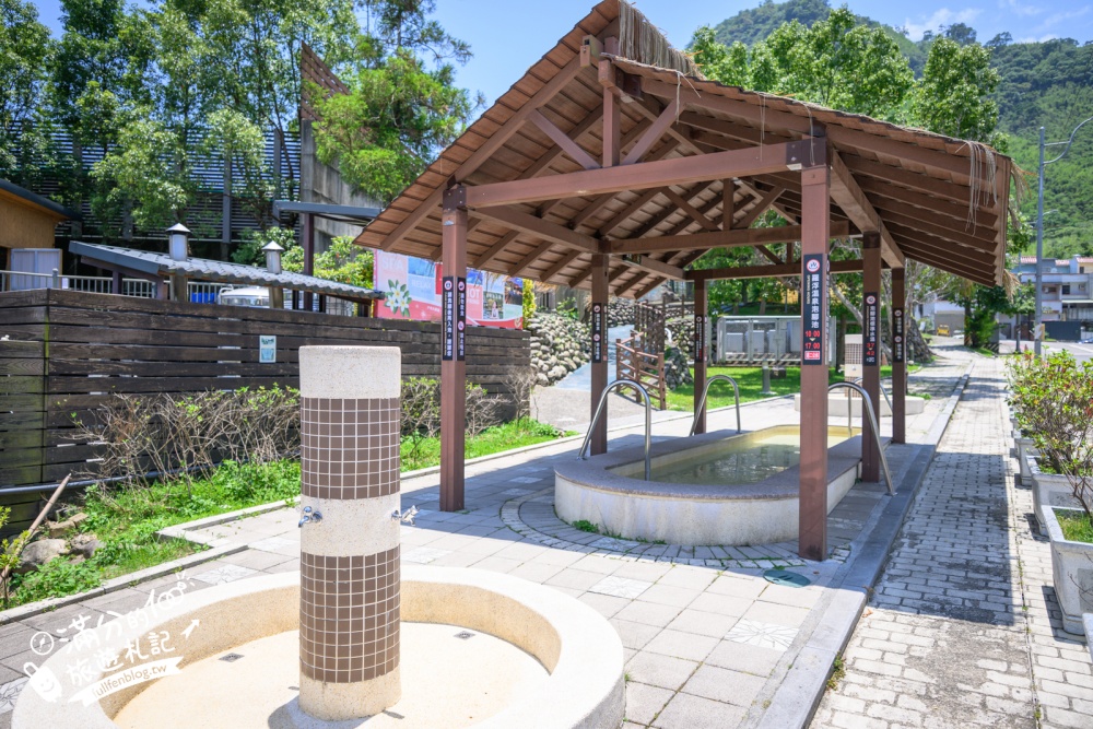 桃園【羅浮溫泉湯池露天溫泉SPA】復興鄉親子泡湯玩水首選,冷熱雙泉美人湯SPA水療放鬆又消暑!