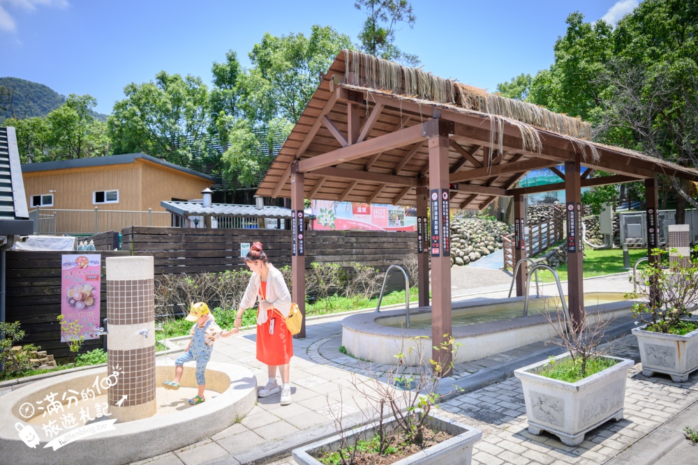 桃園【羅浮溫泉湯池露天溫泉SPA】復興鄉親子泡湯玩水首選,冷熱雙泉美人湯SPA水療放鬆又消暑!