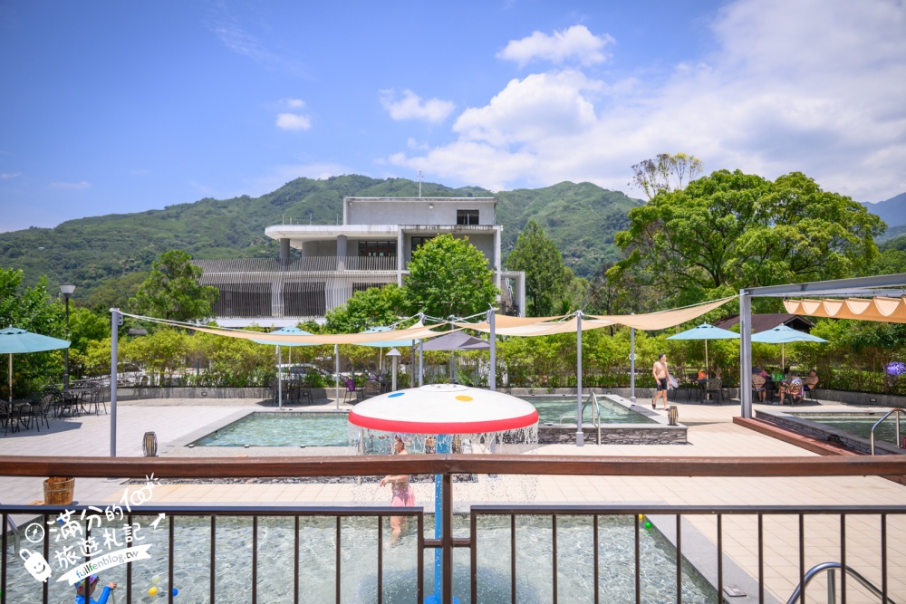 桃園【羅浮溫泉湯池露天溫泉SPA】復興鄉親子泡湯玩水首選,冷熱雙泉美人湯SPA水療放鬆又消暑!