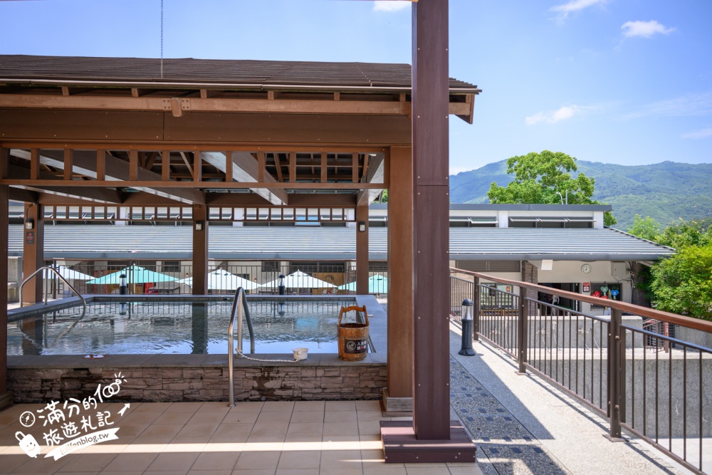 桃園【羅浮溫泉湯池露天溫泉SPA】復興鄉親子泡湯玩水首選,冷熱雙泉美人湯SPA水療放鬆又消暑!