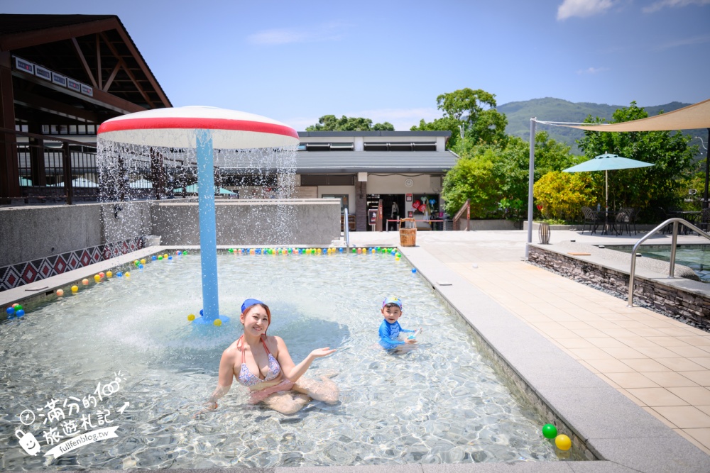 桃園【羅浮溫泉湯池露天溫泉SPA】復興鄉親子泡湯玩水首選,冷熱雙泉美人湯SPA水療放鬆又消暑!
