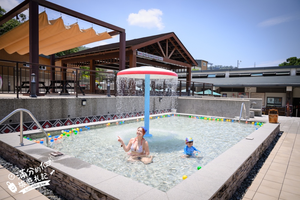 桃園【羅浮溫泉湯池露天溫泉SPA】復興鄉親子泡湯玩水首選,冷熱雙泉美人湯SPA水療放鬆又消暑!