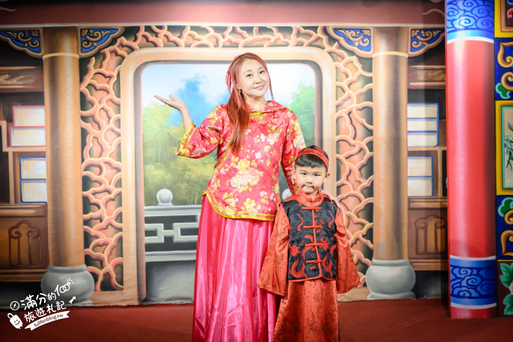 桃園景點【土地公文化館】桃園免門票觀光工廠.親子景點.互動小遊戲,歌仔戲服體驗~挑戰傳統戲曲!