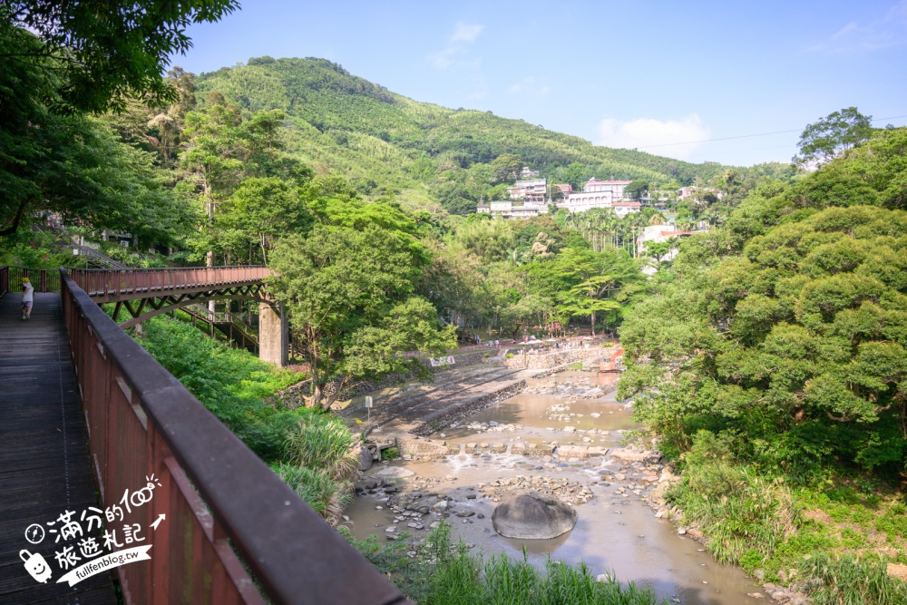 桃園【宇內溪溫泉戲水區】唯一公告合法開放的溪流戲水區,50元銅板價還能順遊小烏來天空步道!