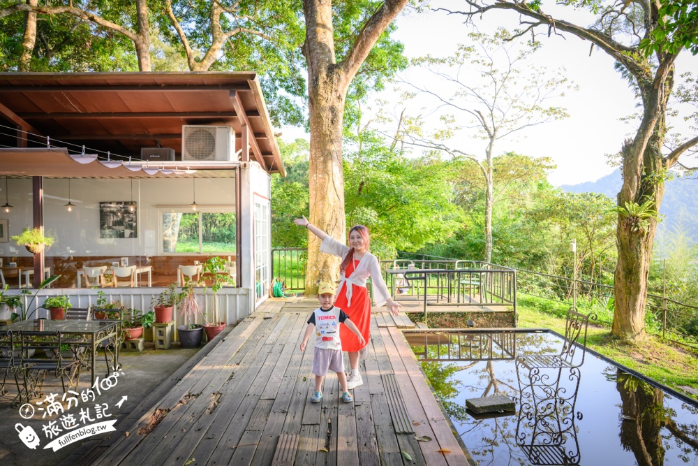 桃園【水漾石門景觀餐廳】大溪水庫湖景第一排景觀咖啡.免收服務費.坐在玻璃屋用餐仙氣十足!