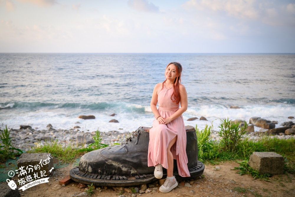 新北【海立方】面海背山的紅磚古堡.東北角瑞芳海景第一排的廢墟風咖啡館!