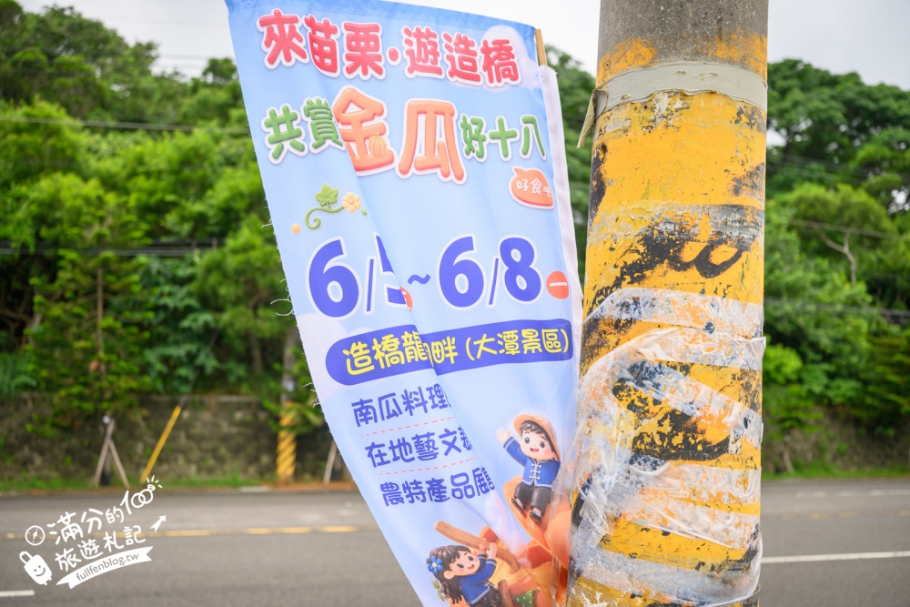 【2026苗栗造橋南瓜節造橋南瓜隧道】千奇百怪的南瓜品種~綠湖上的南瓜藝術廊道!