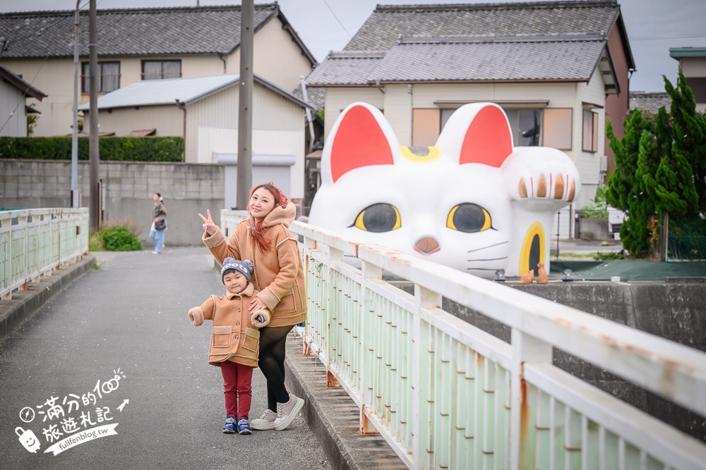 名古屋景點【常滑市巨無霸招財貓】招財貓的故鄉.玩拍攻略＆交通方式,順遊祈福陶製招財貓散步道!