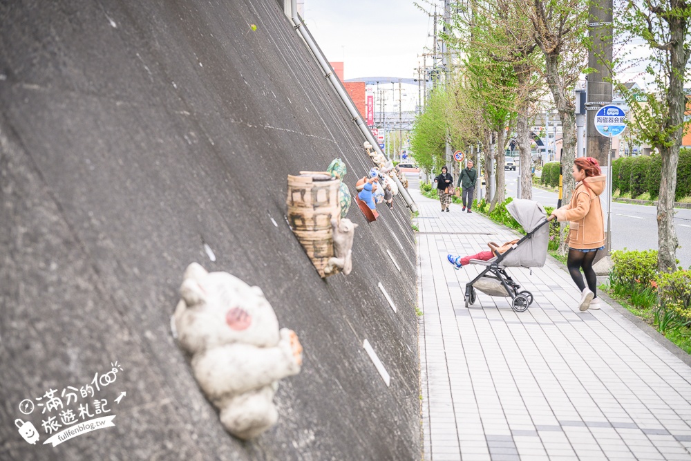 名古屋景點【常滑市巨無霸招財貓】招財貓的故鄉.玩拍攻略＆交通方式,順遊祈福陶製招財貓散步道!