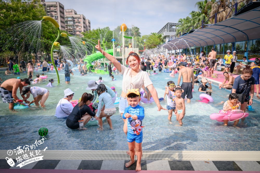 台北【自來水園區】公館最省心玩水勝地,門票只要銅板價,免穿泳裝泳帽輕鬆玩水,爸媽不崩潰遛娃基地!