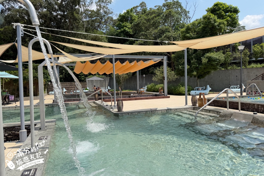 桃園【羅浮溫泉湯池露天溫泉SPA】復興鄉親子泡湯玩水首選,冷熱雙泉美人湯SPA水療放鬆又消暑!