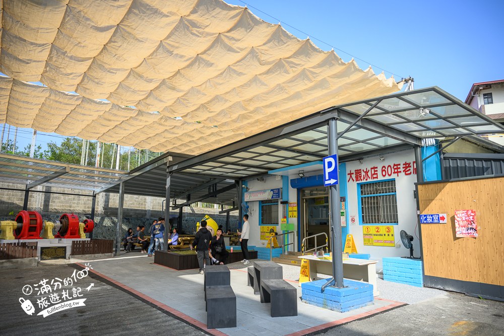 大觀冰店｜外觀與抵達畫面