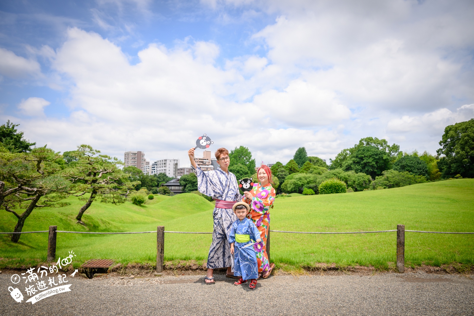 熊本和服體驗【和Collection美都.水前寺公園店】穿和服.免費逛日式庭院.還有專人幫你拍美麗和服照!