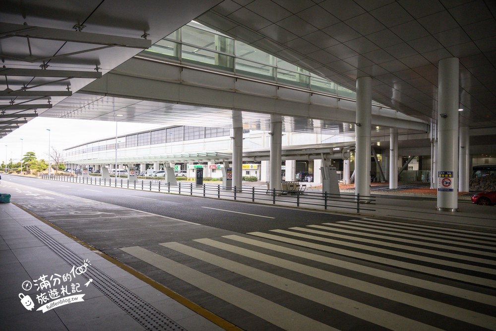 東橫inn中部國際空港1號店｜前往航廈租車動線