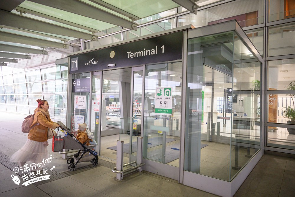 東橫inn中部國際空港1號店｜前往航廈租車動線