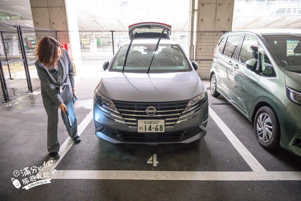 東橫inn中部國際空港1號店｜前往航廈租車動線