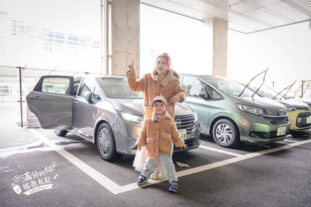 東橫inn中部國際空港1號店｜前往航廈租車動線