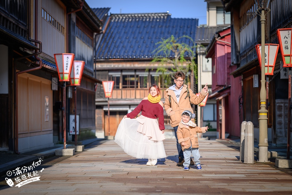 【金澤東茶屋街一日遊散策攻略】玩樂交通.和服體驗.抹茶甜點&金箔冰淇淋！必拍紅燈籠石板路櫻花季.親子同行也適合!