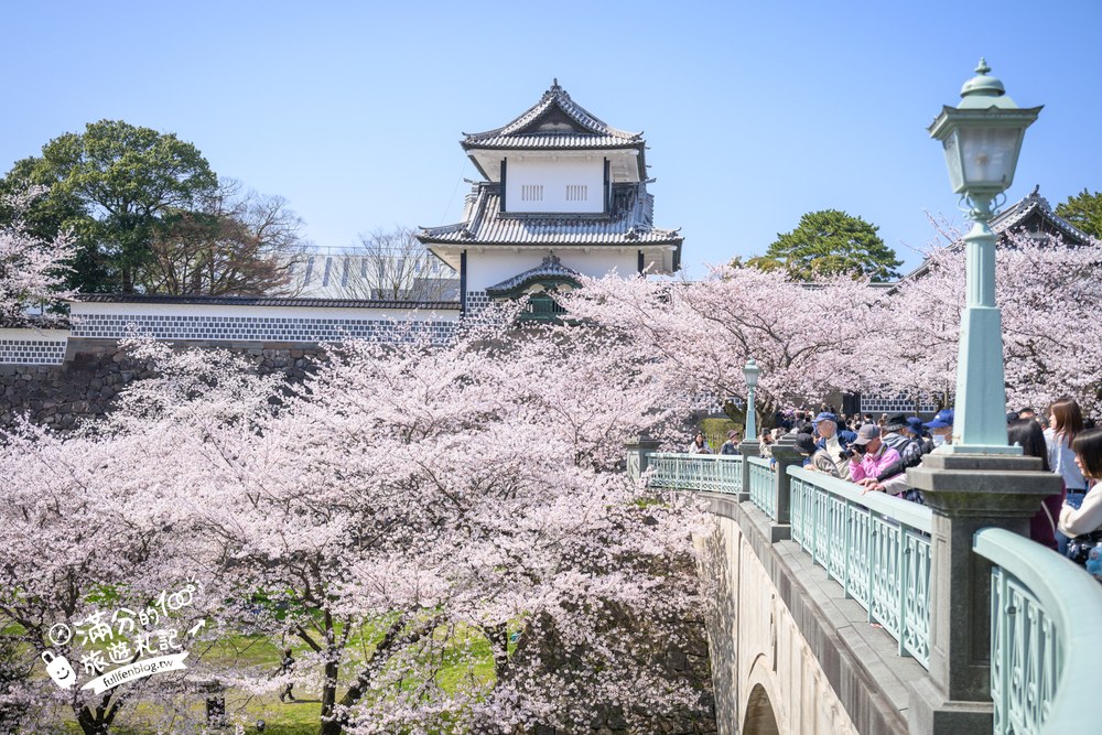 日本金澤【金澤城公園】賞櫻散步.百間堀櫻花&復原城樓.交通門票攻略! 日本金澤【金澤城公園】賞櫻散步.百間堀櫻花&復原城樓.交通門票攻略!