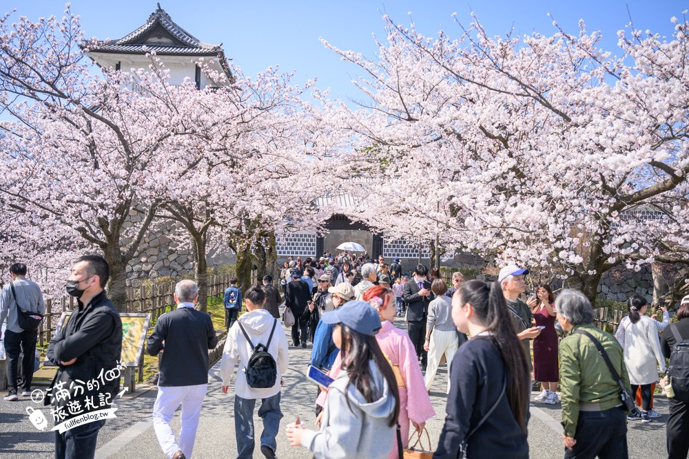 日本金澤【金澤城公園】賞櫻散步.百間堀櫻花&復原城樓.交通門票攻略! 日本金澤【金澤城公園】賞櫻散步.百間堀櫻花&復原城樓.交通門票攻略!