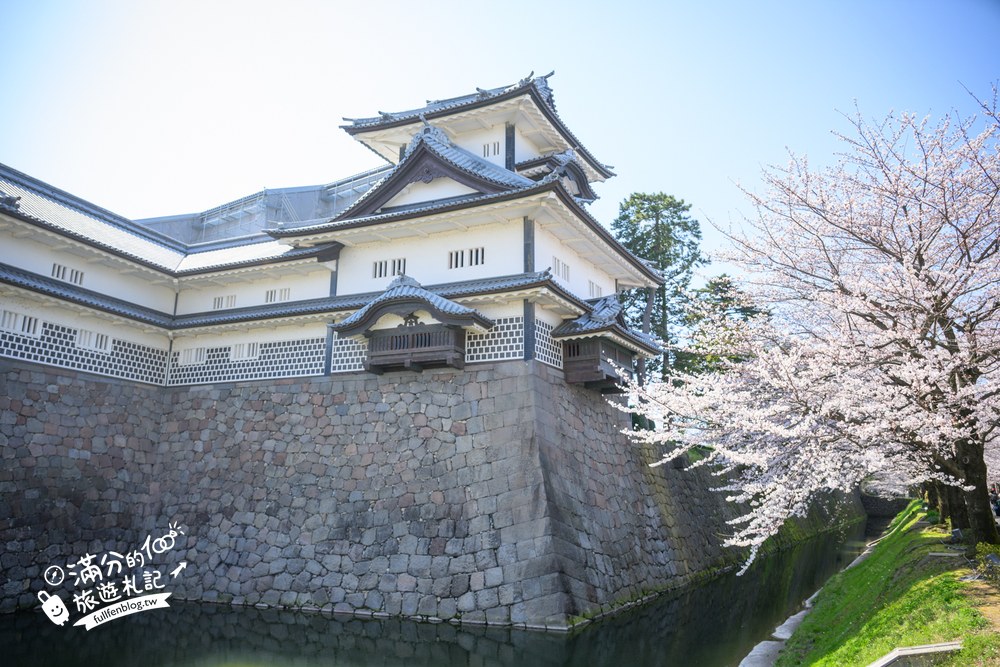 日本金澤【金澤城公園】賞櫻散步.百間堀櫻花&復原城樓.交通門票攻略! 日本金澤【金澤城公園】賞櫻散步.百間堀櫻花&復原城樓.交通門票攻略!