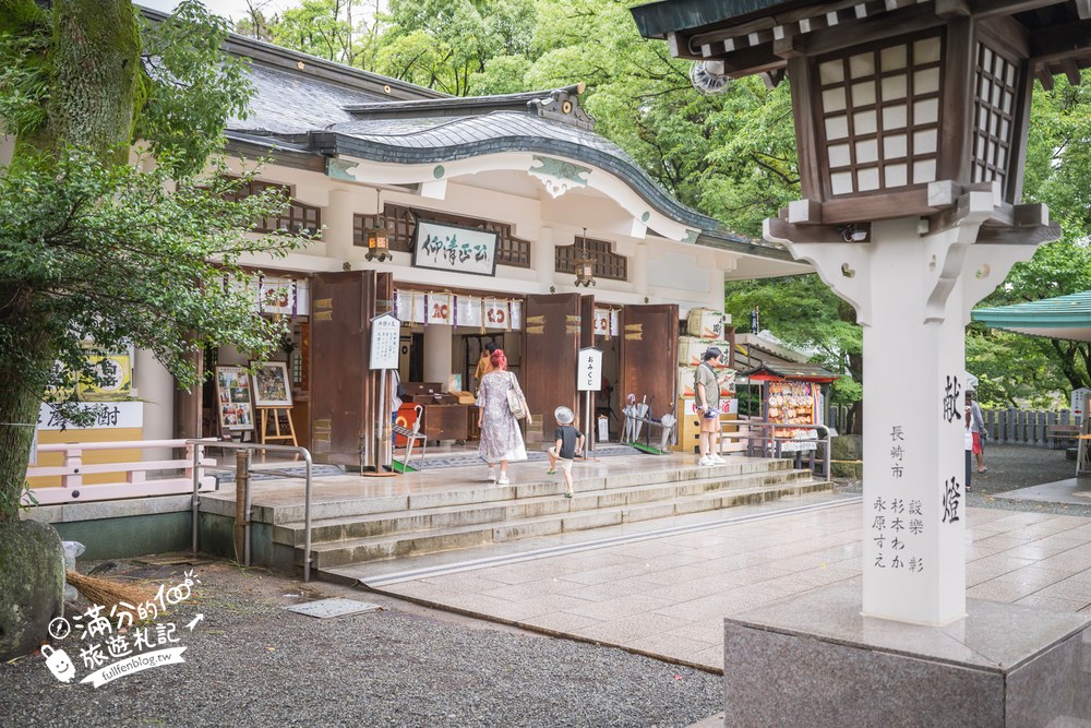 加藤神社|拜殿與熊本熊武將立牌 加藤神社|拜殿與熊本熊武將立牌
