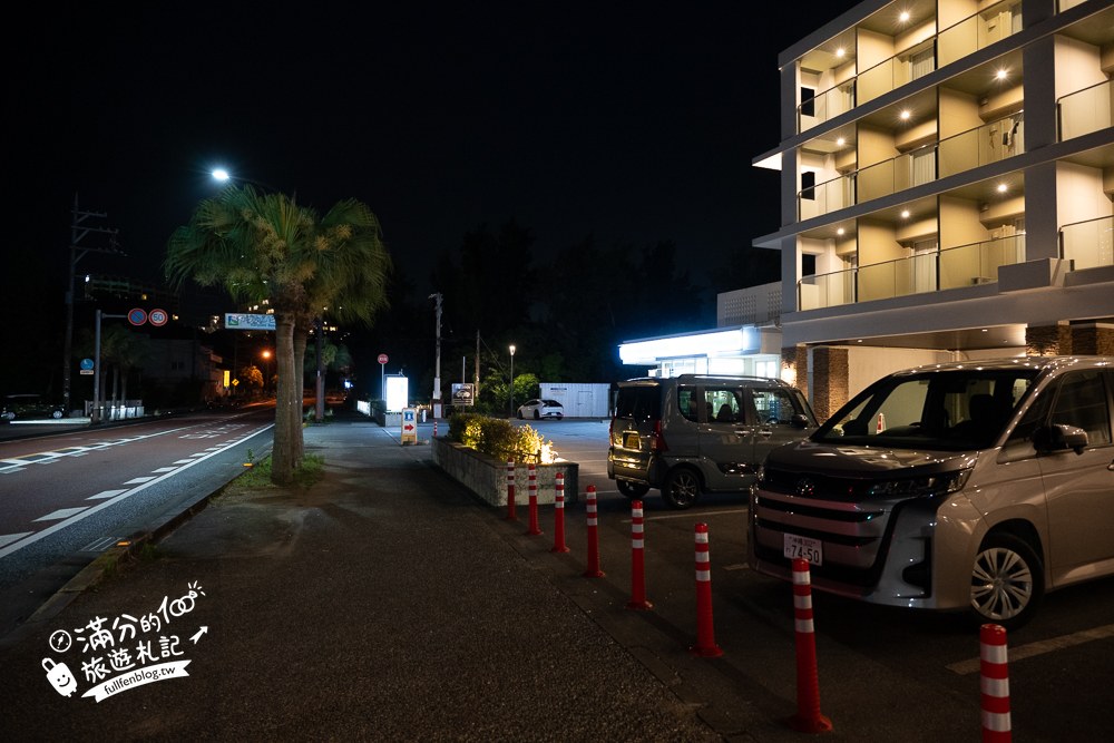 喜璃愈志LCH渡假村｜夜晚抵達與外觀