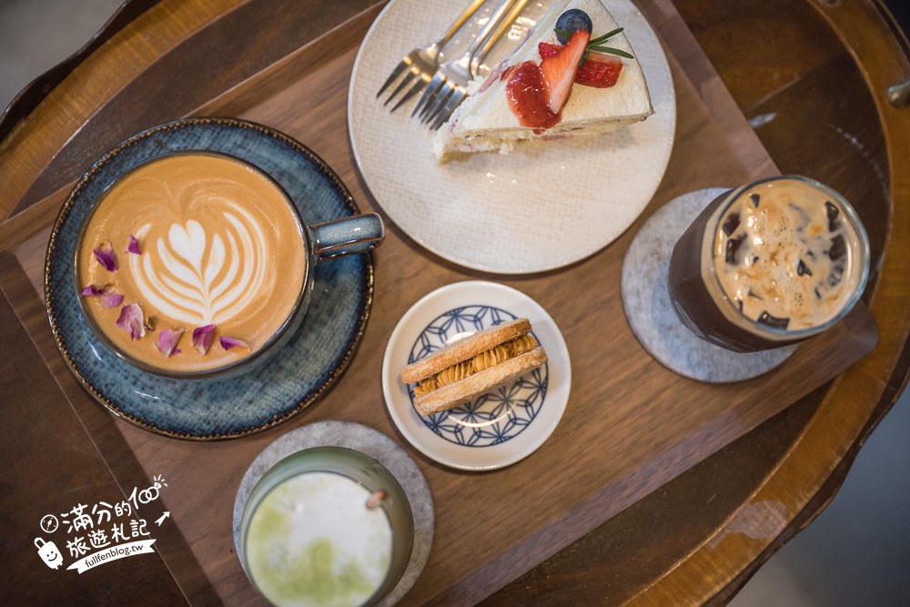 安樓咖啡｜ENZO Cafe｜甜點與飲品實拍