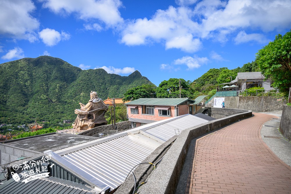 山頂豆花｜山城制高點的半戶外座位