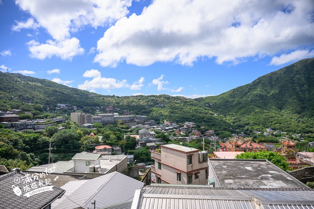 山頂豆花｜山城制高點的半戶外座位