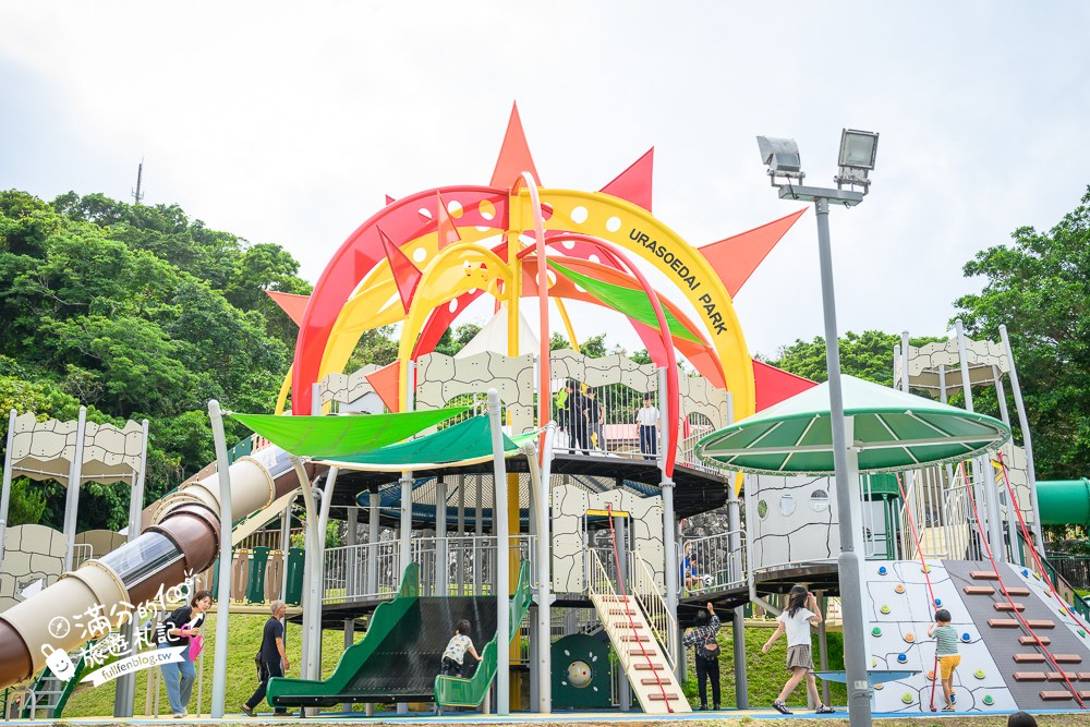 浦添大公園｜親友廣場區大型複合遊具