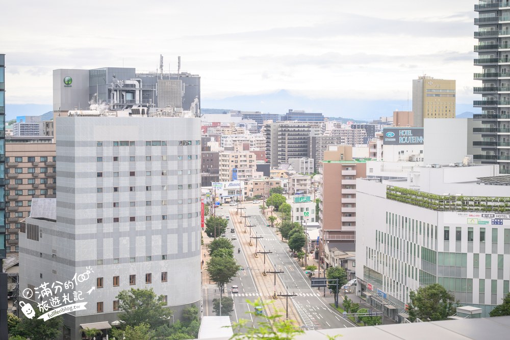 The Blossom酒店｜THE BLOSSOM KUMAMOTO｜高樓景觀與露臺