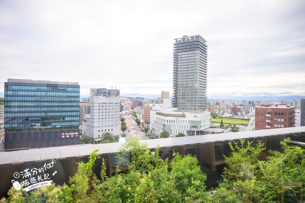 The Blossom酒店｜THE BLOSSOM KUMAMOTO｜高樓景觀與露臺