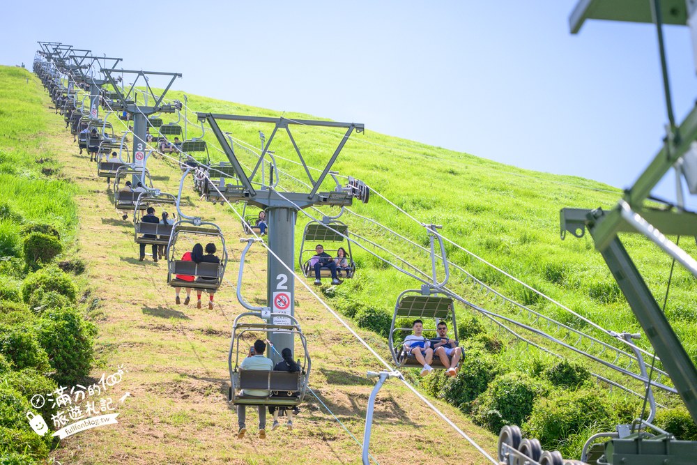 大室山纜車｜大室山登山リフト｜雙人纜車